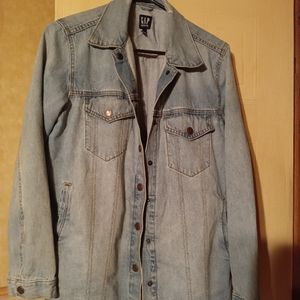 Gap denim shirt jacket